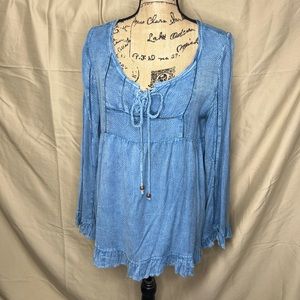 Hannah scoop neck blouse, size XL,